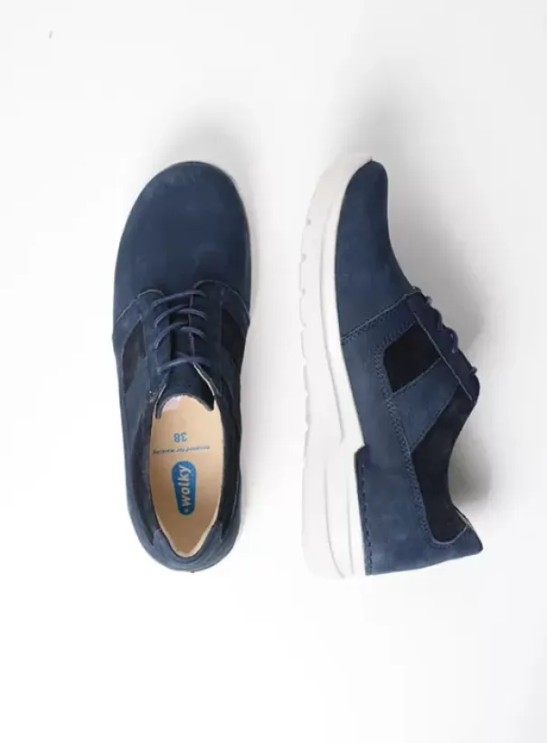 Veterschoenen|Voorjaar/zomer|Wolky Cool denim nubuck