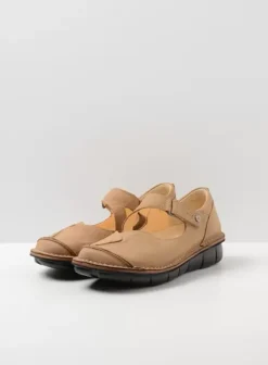 Bandschoenen|Wolky Cordoba beige nubuck