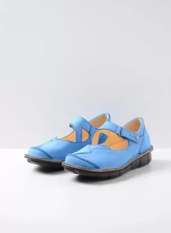 Bandschoenen|Voorjaar/zomer|Wolky Cordoba hemelsblauw nubuck