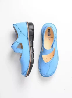 Bandschoenen|Voorjaar/zomer|Wolky Cordoba hemelsblauw nubuck