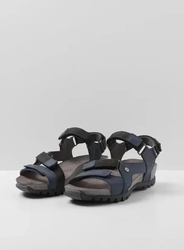 Sandalen|Voorjaar/zomer|Wolky Cradle blauw leer