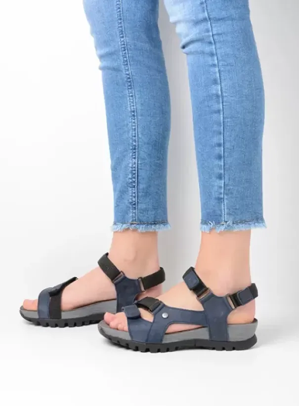 Sandalen|Voorjaar/zomer|Wolky Cradle blauw leer