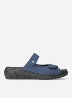 Slippers|Wolky Cyprus denim nubuck