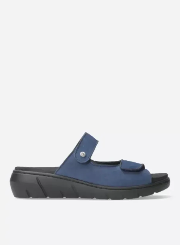 Slippers|Wolky Cyprus denim nubuck