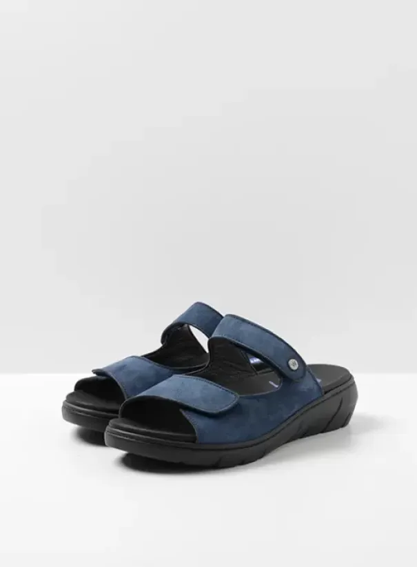 Slippers|Wolky Cyprus denim nubuck