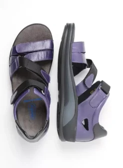 Sandalen|Voorjaar/zomer|Wolky Desh paars leer