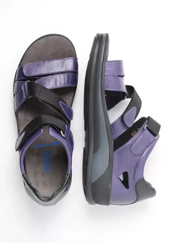 Sandalen|Voorjaar/zomer|Wolky Desh paars leer