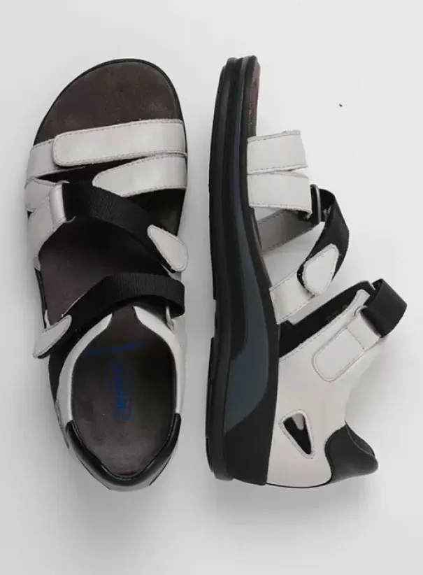 Sandalen|Voorjaar/zomer|Wolky Desh gebroken wit leer
