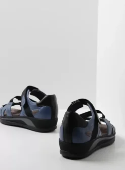 Sandalen|Voorjaar/zomer|Wolky Desh jeans leer