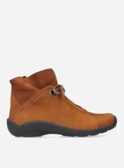 Veterschoenen|Wolky Diana cognac nubuck