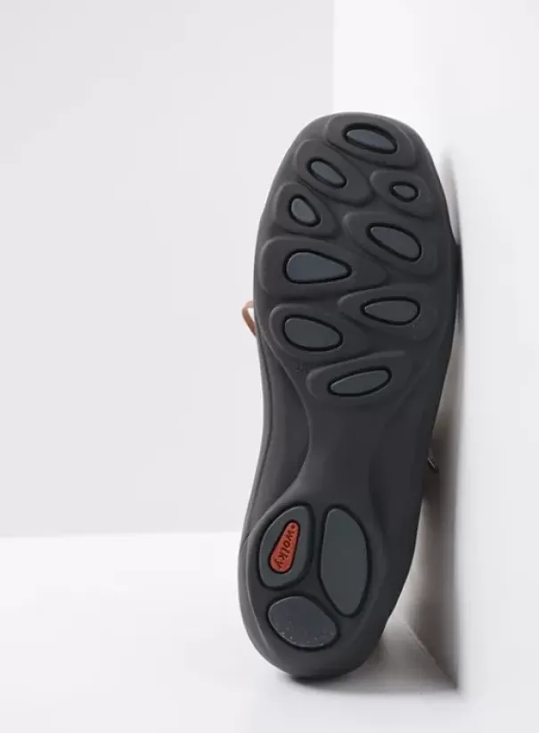 Veterschoenen|Wolky Diana cognac nubuck