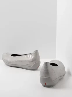 Hallux Valgus|Instappers|Wolky Duncan F2F zilvergrijs biocare