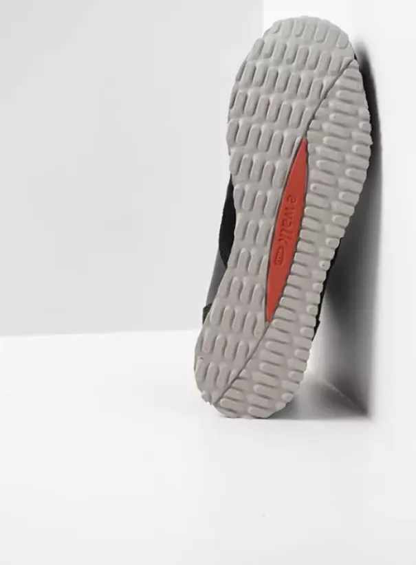 Wandelschoenen|Sneakers|Wolky e-Boot zwart combi leer