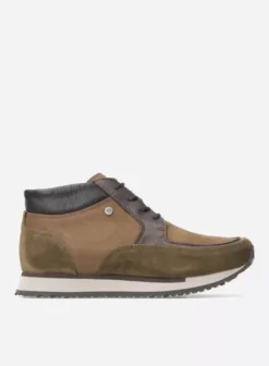 Wandelschoenen|Sneakers|Wolky e-Boot taupe combi leer