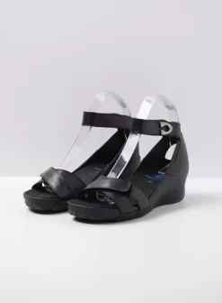 Sandalen|Voorjaar/zomer|Wolky Era zwart leer