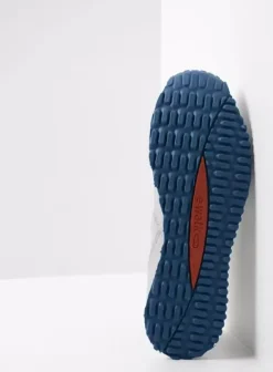 Bandschoenen|Wandelschoenen|Wolky e-Step lichtgrijs/atlantisch blauw leer