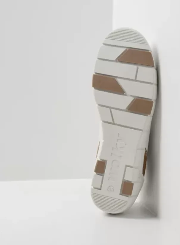 Hallux Valgus|Veterschoenen|Wolky Etosha HV wit/beige leer