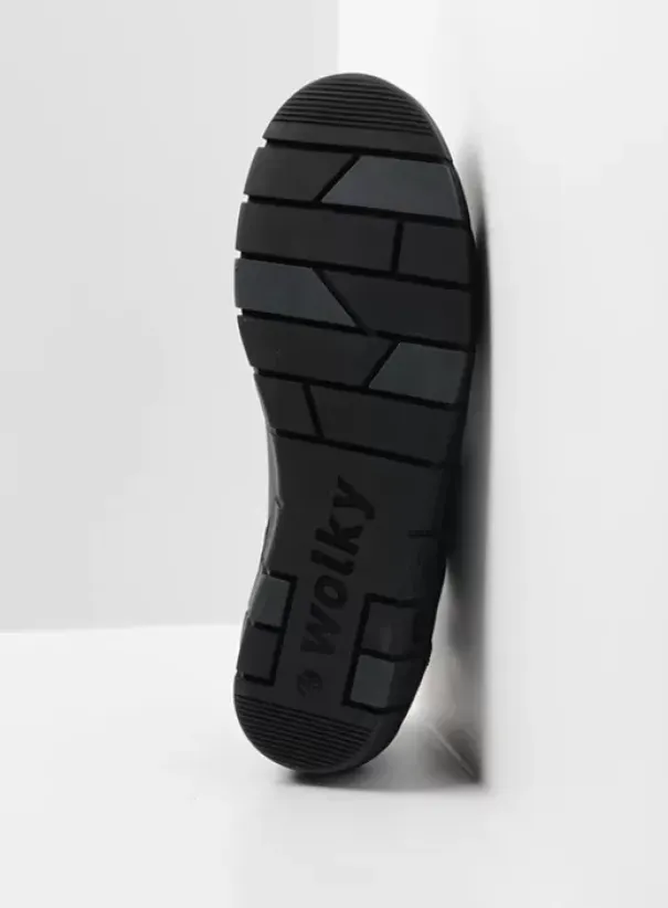 Hallux Valgus|Veterschoenen|Wolky Etosha HV zwart leer