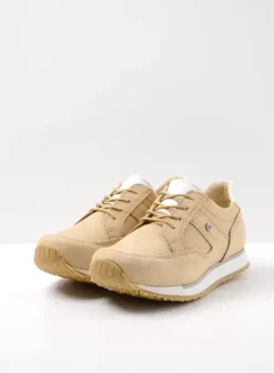 Wandelschoenen|Sneakers|Wolky e-Walk beige nubuck
