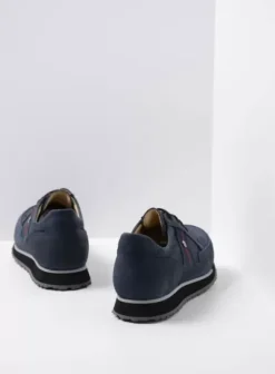 Wandelschoenen|Sneakers|Wolky e-Walk winterblauw stretch nubuck