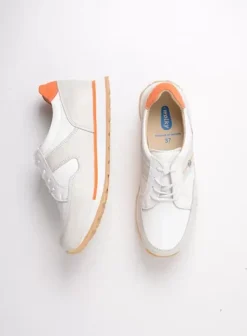 Wandelschoenen|Sneakers|Wolky e-Walk wit/gebroken wit leer