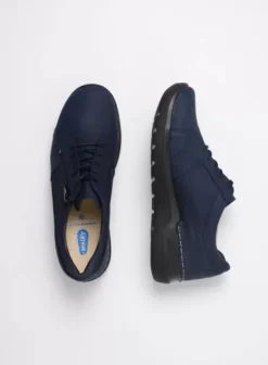 Hielspoor|Wandelschoenen|Wolky Feltwell blauw nubuck