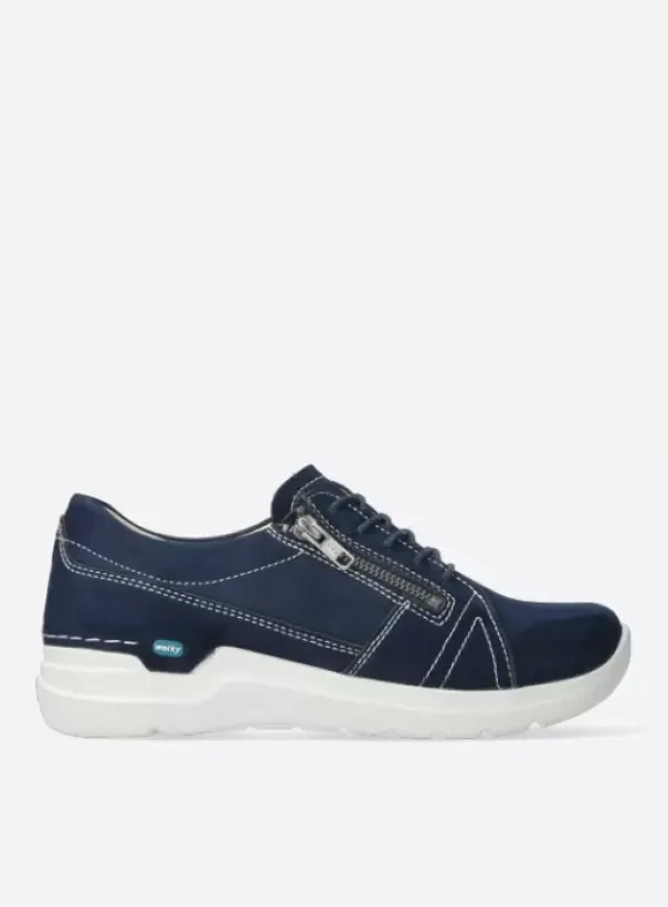 Hielspoor|Wandelschoenen|Wolky Feltwell denim nubuck