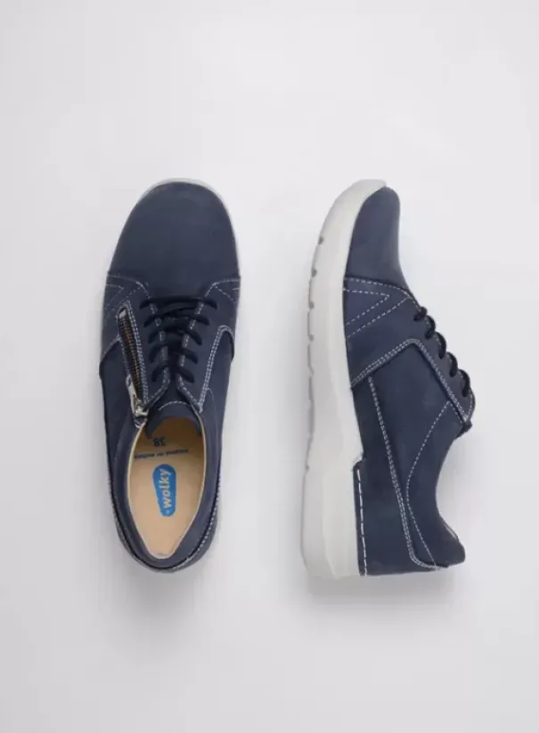 Hielspoor|Wandelschoenen|Wolky Feltwell denim nubuck