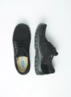 Veterschoenen|Wolky Fly zwart nubuck