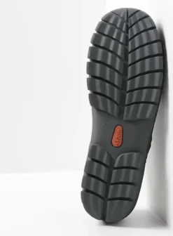 Comfortschoenen|Veterschoenen|Wolky Fly men zwart nubuck