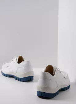 Veterschoenen|Voorjaar/zomer|Wolky Fly Summer wit/blauw leer