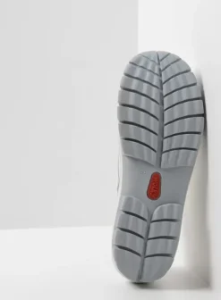 Veterschoenen|Wolky Fly Summer wit/lichtblauw leer