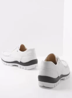 Veterschoenen|Voorjaar/zomer|Wolky Fly Summer wit/zwart leer