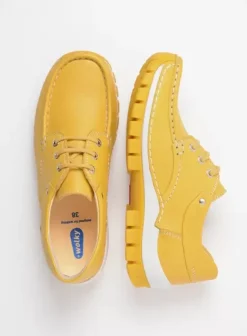 Veterschoenen|Voorjaar/zomer|Wolky Fly Summer geel leer