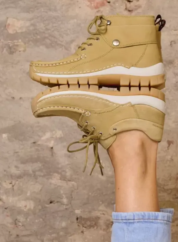 Veterschoenen|Voorjaar/zomer|Wolky Fly Summer lichtgroen nubuck