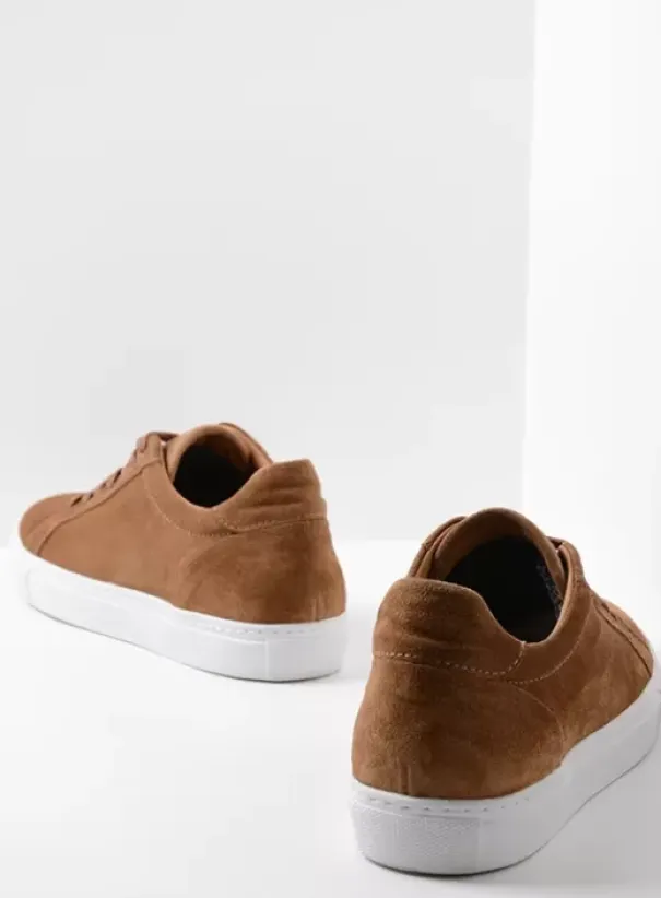Veterschoenen|Nette schoenen heren|Wolky Forecheck cognac suede