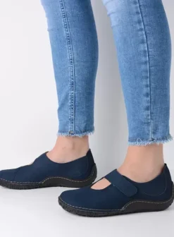 Volle voeten|Bandschoenen|Wolky Fresh denim nubuck