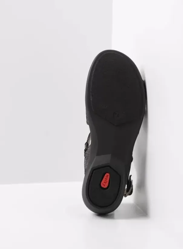 Sandalen|Wolky Fria bruin leer