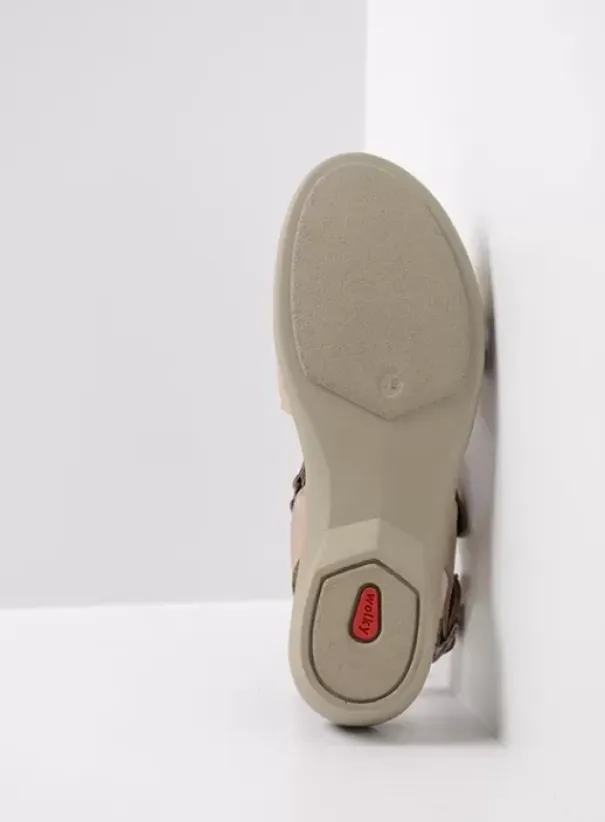 Sandalen|Wolky Fria champagne nubuck