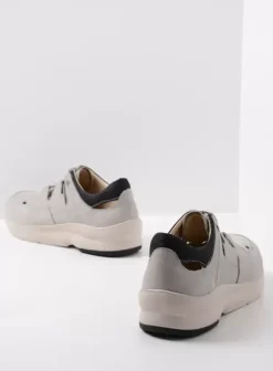 Wandelschoenen|Sneakers|Wolky Galena lichtgrijs nubuck