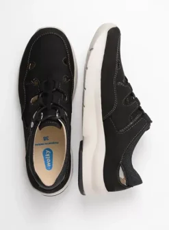 Wandelschoenen|Sneakers|Wolky Galena zwart zomer nubuck