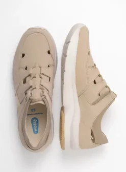 Wandelschoenen|Sneakers|Wolky Galena beige nubuck