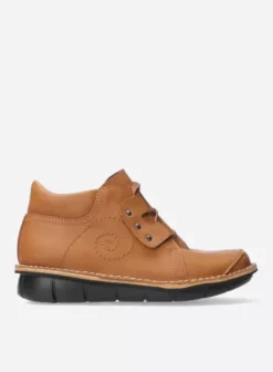 Veterschoenen|Wolky Gallo Vegan cognac