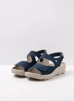 Sandalen|Wolky Harlem denim nubuck