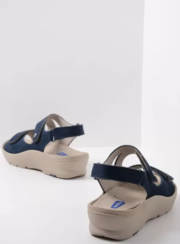 Sandalen|Wolky Harlem denim nubuck