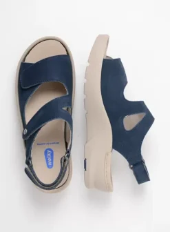 Sandalen|Wolky Harlem denim nubuck