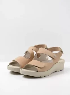 Sandalen|Wolky Harlem beige nubuck