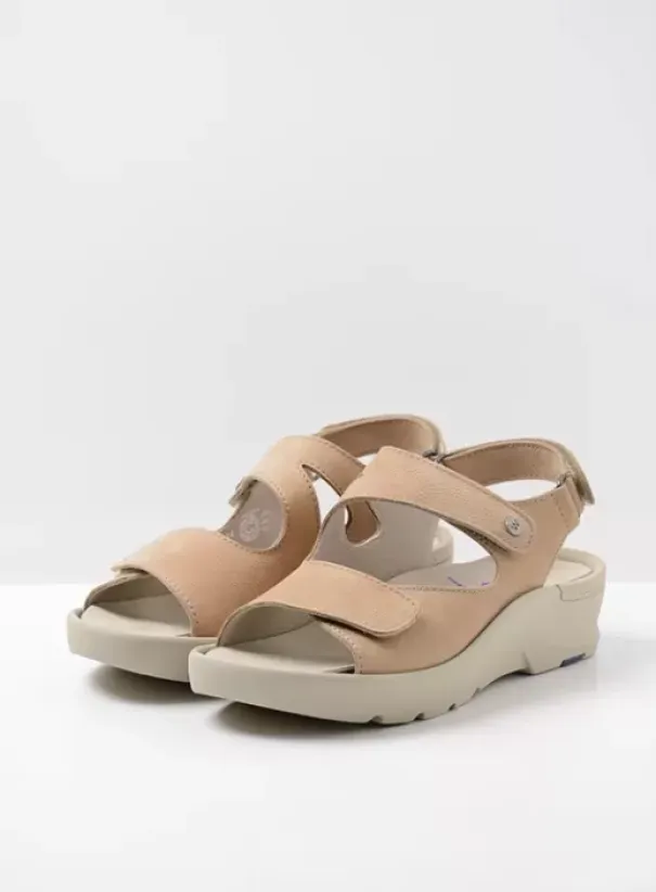 Sandalen|Wolky Harlem beige nubuck
