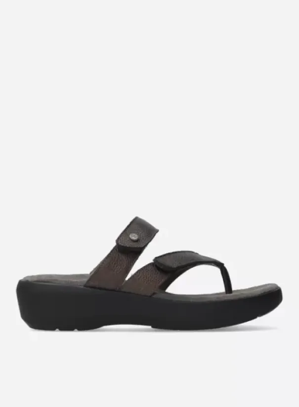 Slippers|Voorjaar/zomer|Wolky Hobie brons leer