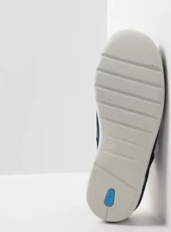 Hielspoor|Slippers|Wolky Holland denim nubuck